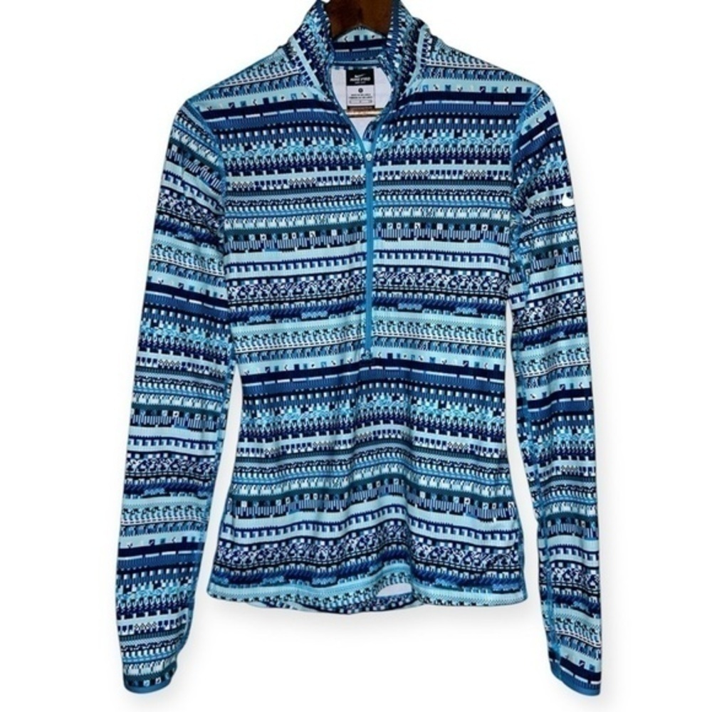 Nike pro drifit hyper warm series half zip pullover SIZE SMALL